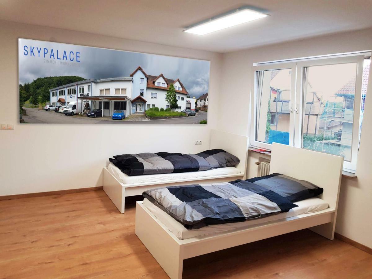 Monteurzimmer Obersulm Hotel Bagian luar foto